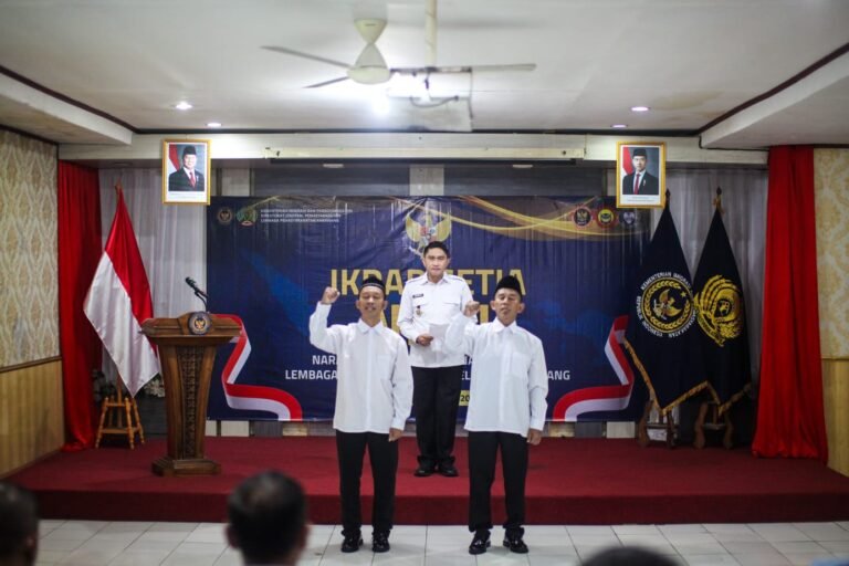 Setelah 2 Tahun 9 Bulan, Dua Eks Teroris Bebas dan Ikut Pembinaan Pesantren Lapas