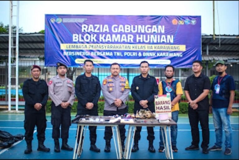 Lapas Karawang Perkuat Pengawasan, Petugas Ikrarkan Anti Narkoba dan HP