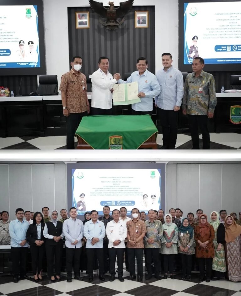 Pemkab Karawang Tandatangani Nota Kesepakatan Bersama Kejari Di Bidang Perdata dan Tata Usaha