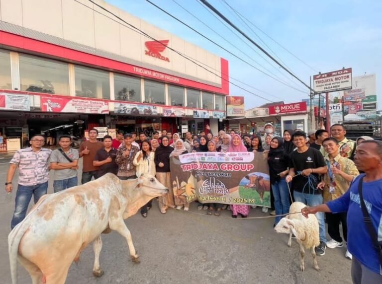 Tridjaya Group Wujudkan Komitmen Sosial Lewat Kurban Idul Adha