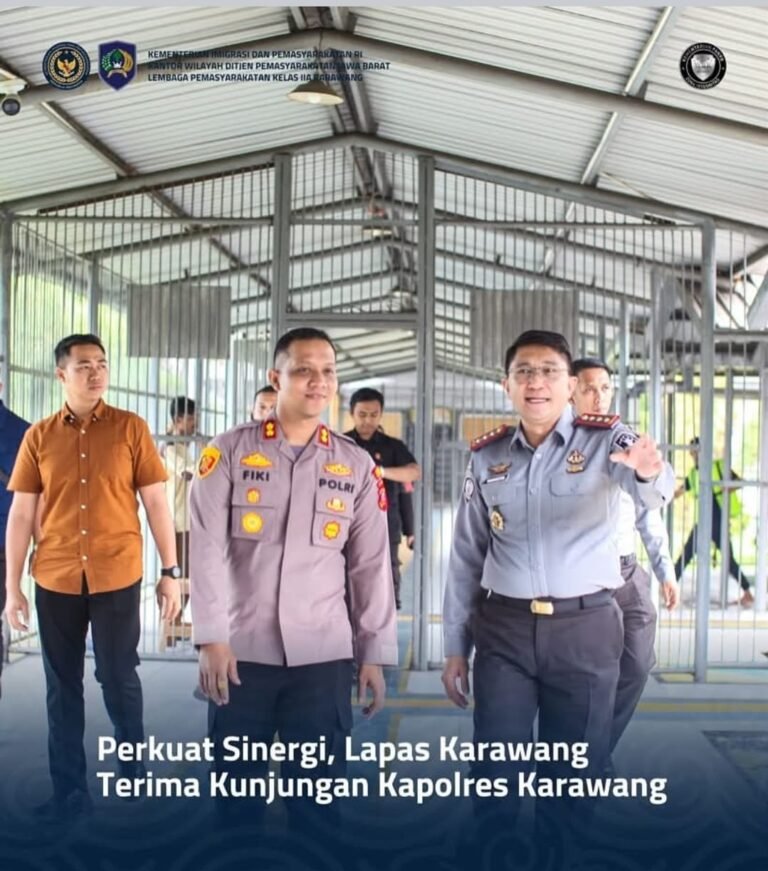 AKBP Fiki N. Ardiansyah Kunjungi Lapas Karawang: Pastikan Hak-Hak Tahanan Terpenuhi dengan Baik