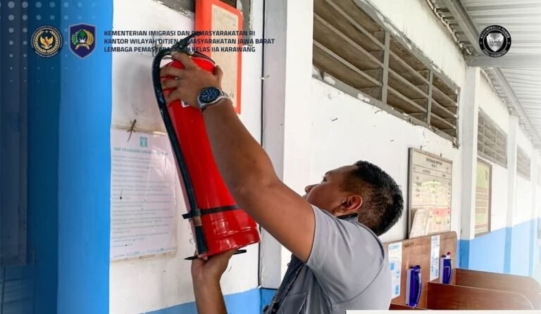 Lapas Karawang Periksa Sarana Pengamanan Demi Jaga Kondusifitas