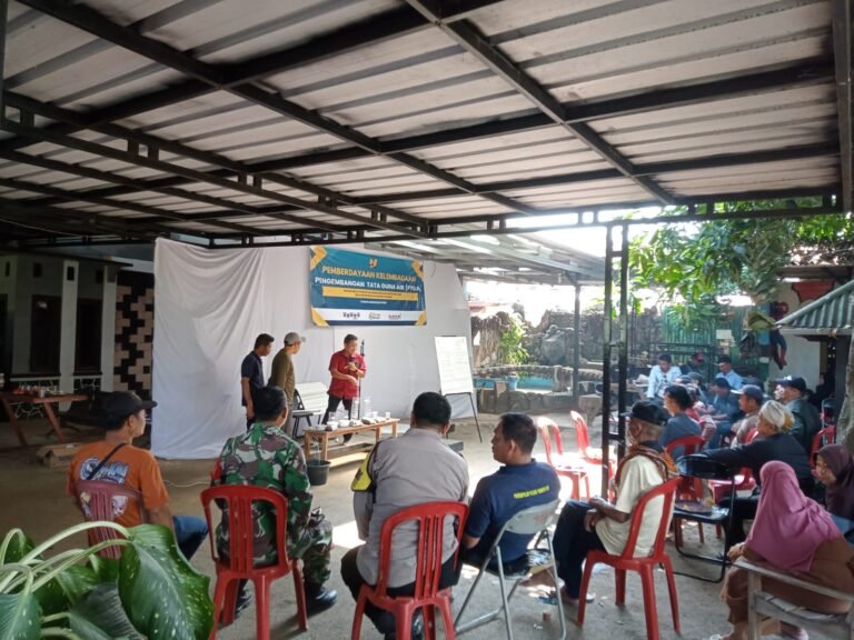 Dampingi BBWS Sosialisasikan Pertanian Hemat Air dan Ramah Lingkungan Bersama Koramoil 0507/Pabuaran