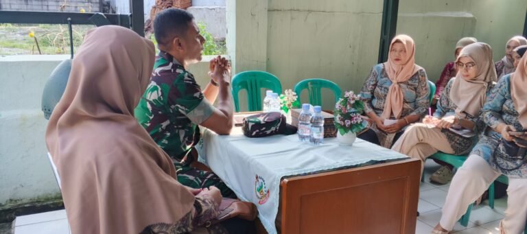 Danramil 0503/Kalijati Gelar Silaturahmi dengan Persit KCK Ranting 4 serta Anggota Jajaran