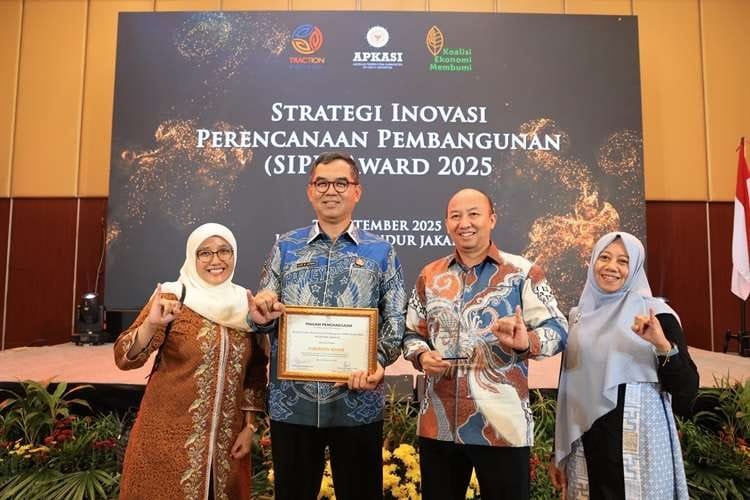 Pemkab Bogor Raih SIPP Awards 2025 Berkat Inovasi Perencanaan Pembangunan Berwawasan Lingkungan