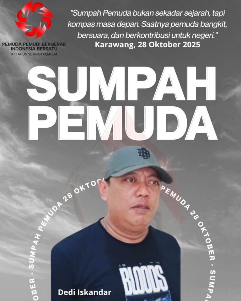 Semangat Sumpah Pemuda 2025, Dorongan Agar Pemuda Karawang Tak Kehilangan Arah