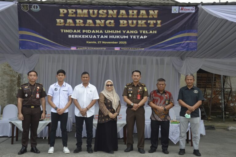 335 Gram Sabu hingga 6.108 Lembar Uang Palsu Dimusnahkan Kejaksaan Karawang