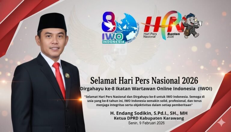 Peringatan HPN 2026, Ketua DPRD Karawang Soroti Peran Strategis Media Digital