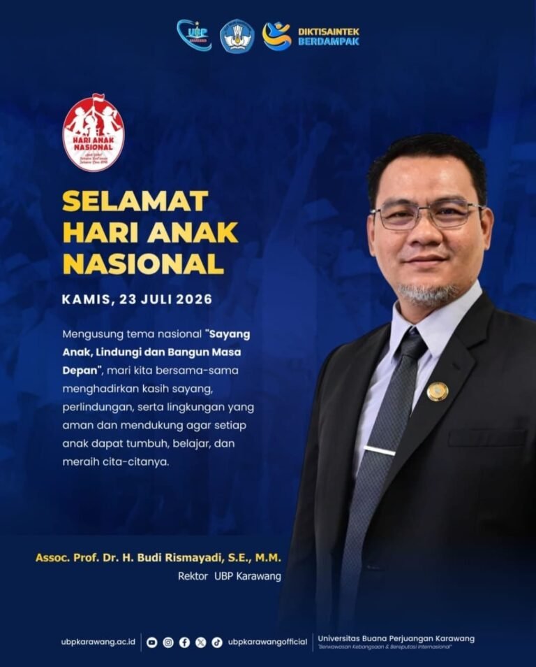 UBP Karawang Peringati Hari Anak Nasional Dengan Semangat Perlindungan Anak