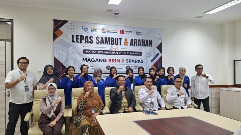 UBP Karawang Dorong Mahasiswa Farmasi Berprestasi Lewat Magang BRIN dan SPARKS