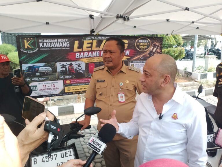 Kejari Karawang Buka Lelang Barang Sitaan, Harga Mulai Rp9 Ribu